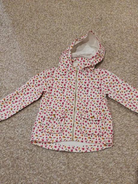 Kvietkovana bundička, h&m,110