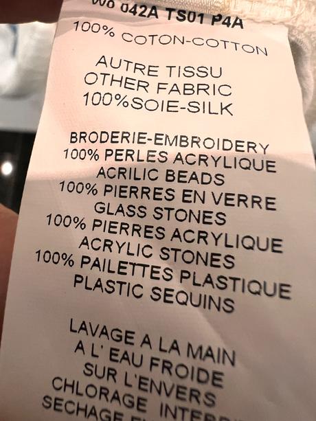 Lanvin tričko s kryštálmi a aplikáciou, s