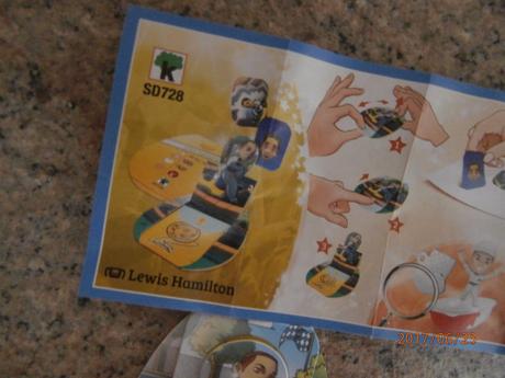 Kinder joy lewis hamilton sd 728,
