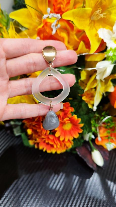 Náušnice visiace kamene,