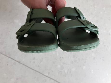 Zelené sandálky, zara,27