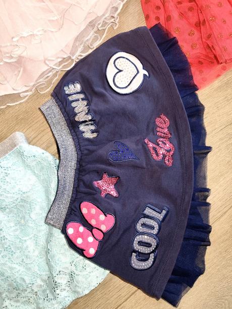 4 krásne sukničky zn.disney, primark, disney,98