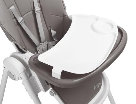 Caretero jedálenská stolička megalo dark grey, caretero