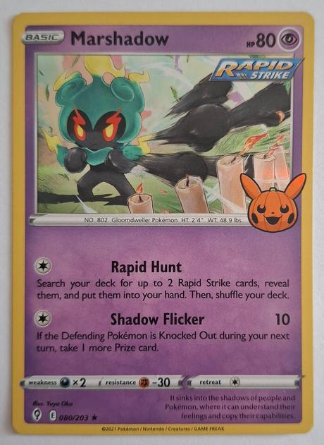 Pokémon karty "trick or trade" halloween (1), 