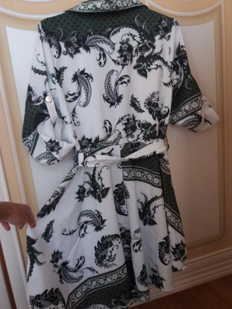 Košeľové šaty s opaskom, s