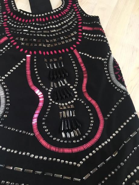 Pink soda luxusne kamienkove saty, xs