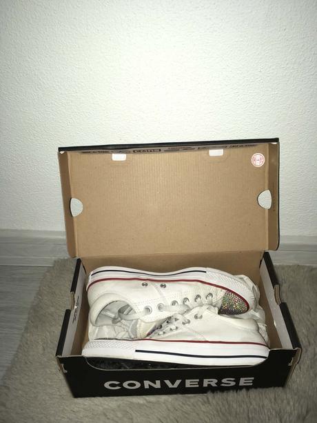 Converse swarovski original white damske tenisky, converse,37
