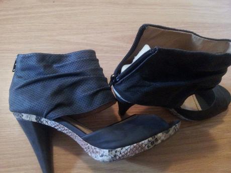 Topánky bez špice s haďou podrážkou, 39