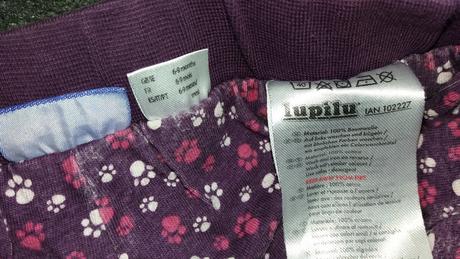 Oteplené podšité menšestrové nohavice, lupilu,74