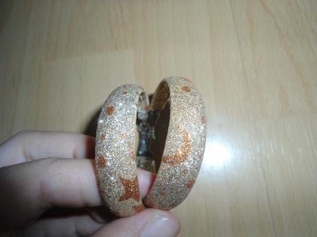 Kruhove oranzove nausnice, 