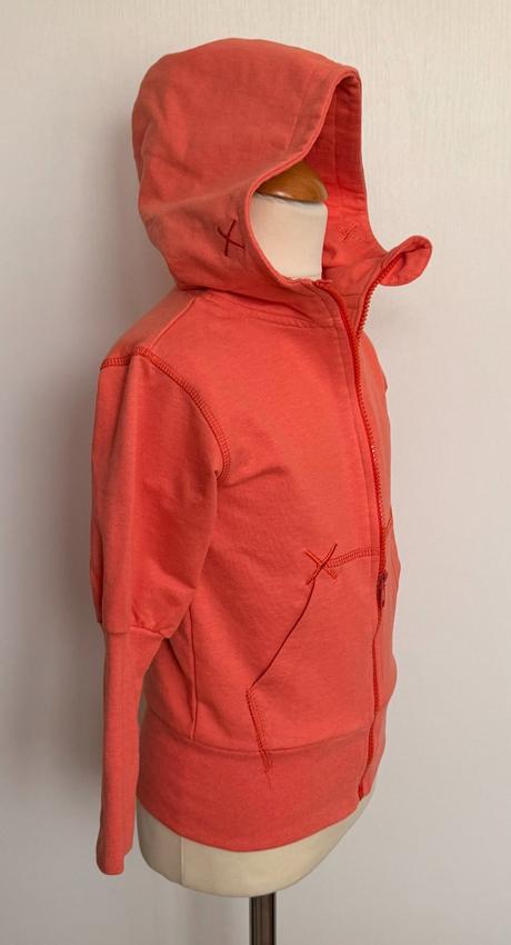 Moonkids detská mikina na zips s kapucňou, 98
