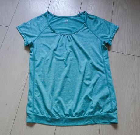 Tričko h&m sport, h&m,s