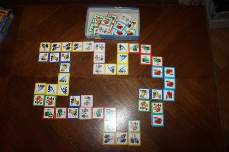 Hra domino bob stavitel - od 3 rokov,