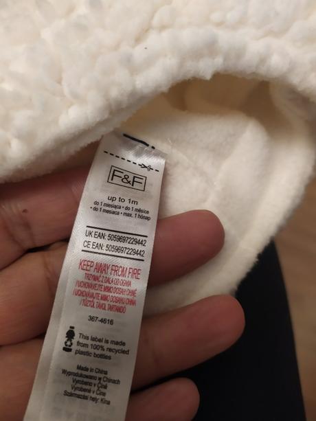 Teplá čiapka 62 cm, h&m,62