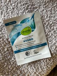 alverde NATURKOSMETIK Vankúšiky pod oči Hydro, 2 ks