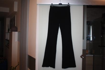 Mango cierne elegantne nohavice, mango,s