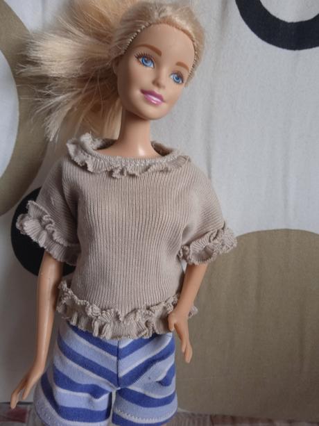 Trička pre barbie,