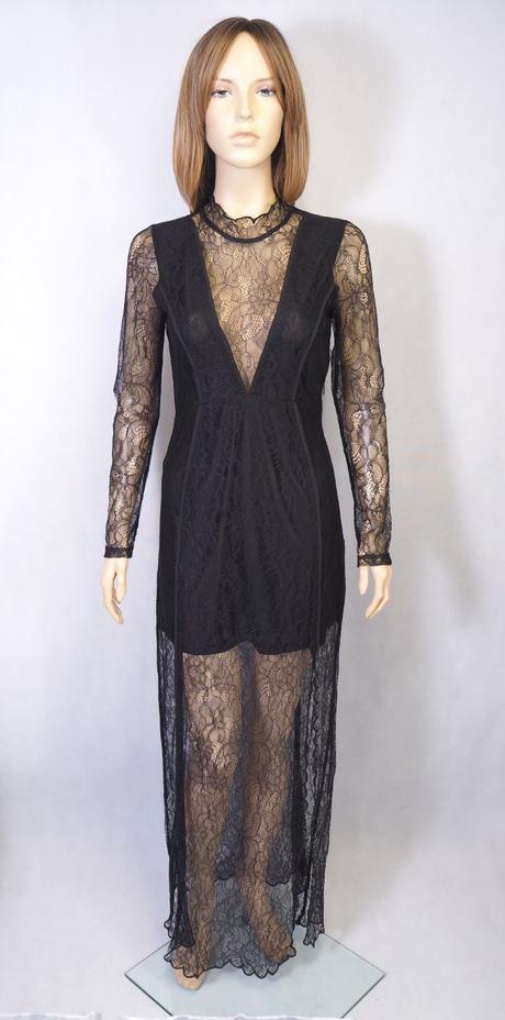 Kvalitné čipkované šaty gina tricot, 36