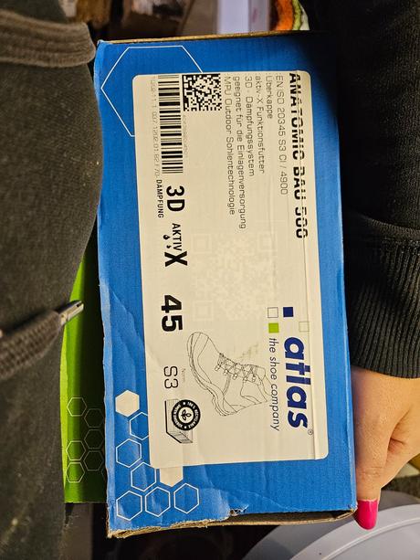 Pracovná obuv atlas 45, 45