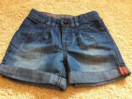 Krásne riflove kratasky mothcare, mothercare,104