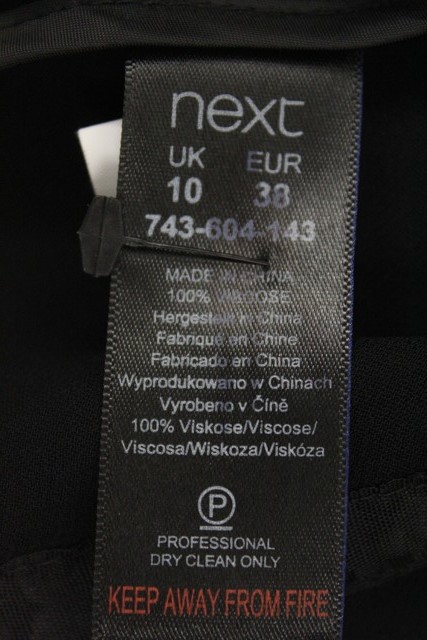 -padavé pružné šaty next veľ. 38 a, next,m