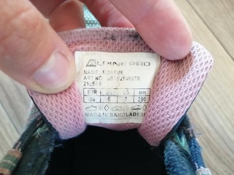 Tenisky č. 39 alpine pro, alpine pro,39