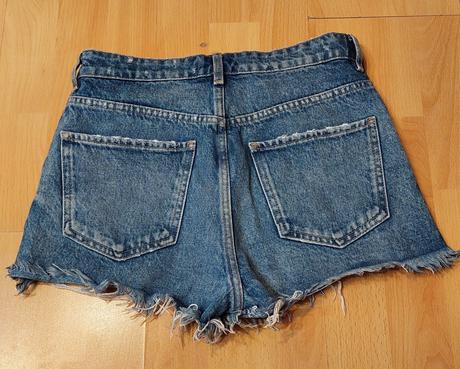 Rifľové šortky zn. zara, zara,34