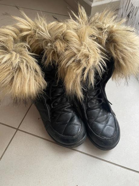 Čižmičky s kožušinkou, 34