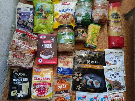 Mix potravín 38 ks, 