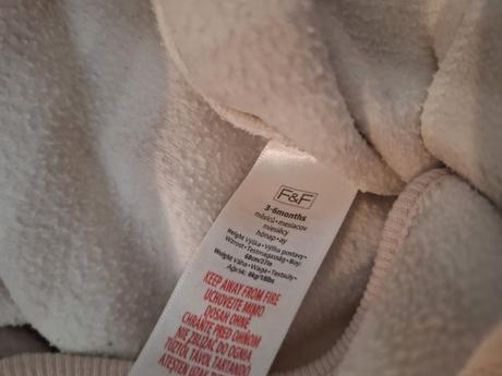 Teplé pyzamko, f&f,68