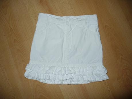 Super biela sukňa, palomino,116