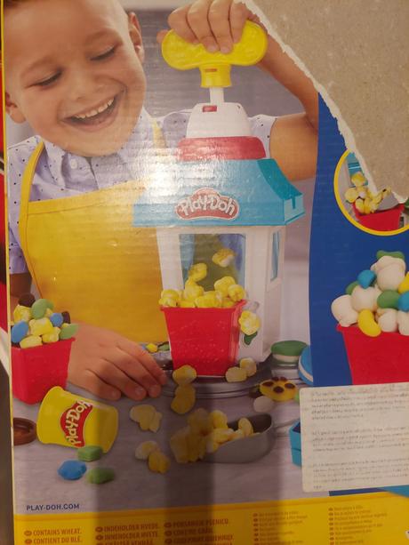 Veľká sada play doh, popcorn, čokoládovna, zubar,