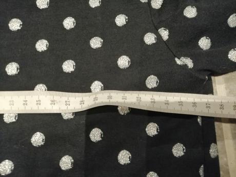 Bavlna šaty tchibo v146-152,strieborné bodky, tchibo,146