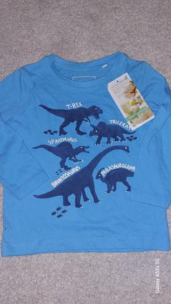 Tričko c&a 98 dinosauri , nové, palomino,98