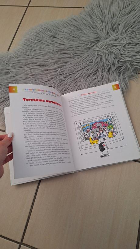 Kniha farebné rozpravky,