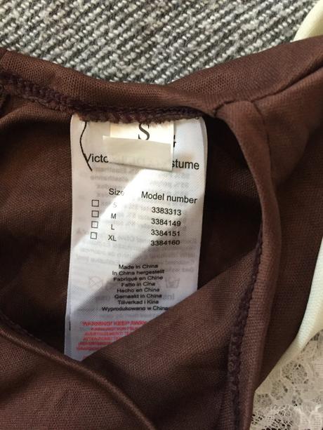 Dievcensky kostym sluzka 5-7 rokov, 