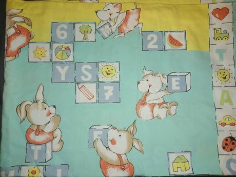 Posteľné prádlo písmenká, zvieratká, šírka (cm): 140,dĺžka (cm): 200