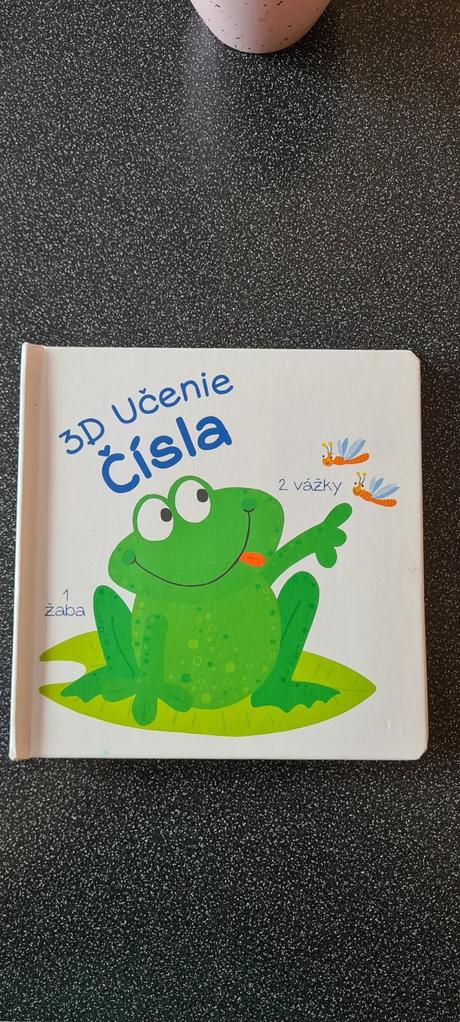 Kniha 3d učenie čísla, 