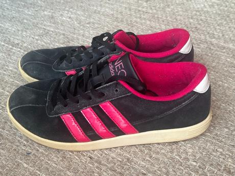 Ruzovo cierne tenisky adidas, adidas,34