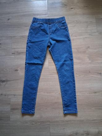 Rifle legíny jeggins nohavice ako nové elastické, f&f,158