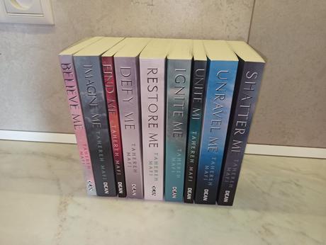 Tahereh mafi - shatter me series 9 knih, 