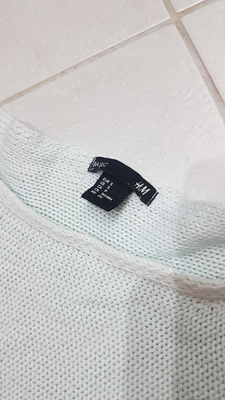 Svetrík 3/4 rukáv s, h&m,s