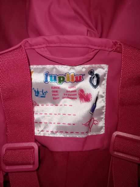 Nohavice do dažďa, lupilu,98