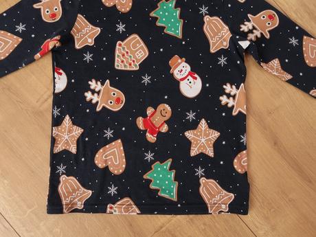 Vianočné tričko lindex 122 (6-7r.) perníky, lindex,122