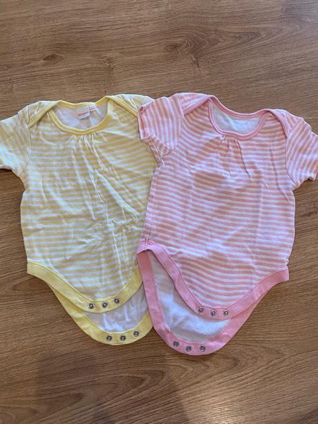 Body krátky rukáv 2ks, bluezoo,80