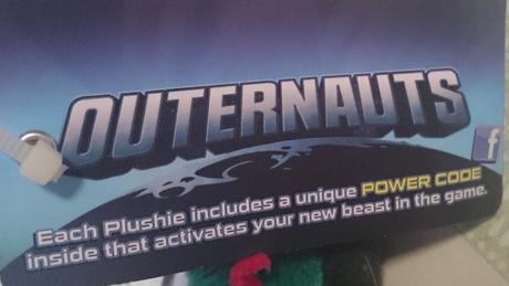 Dráčik outernauts, 15 cm,