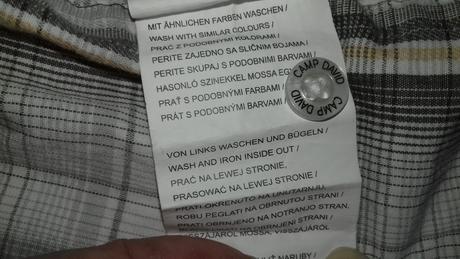 Košeľa camp david "s", s