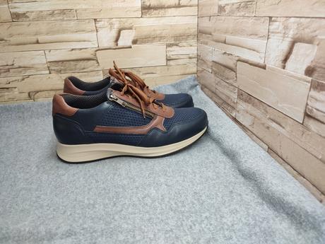 Nursing care 43 - dámske kožené zdravotné topánky, 44