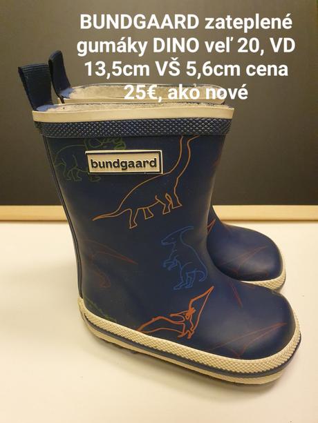 Zateplené gumáky bundgaard (snehule), bundgaard,20