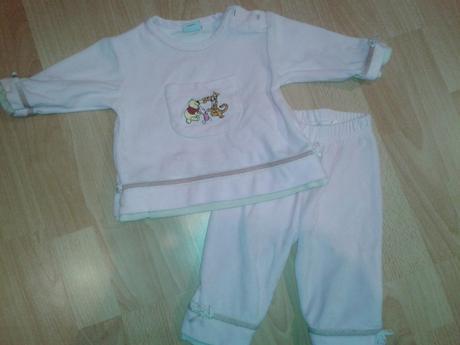 Disney velurova súprava, h&m,68